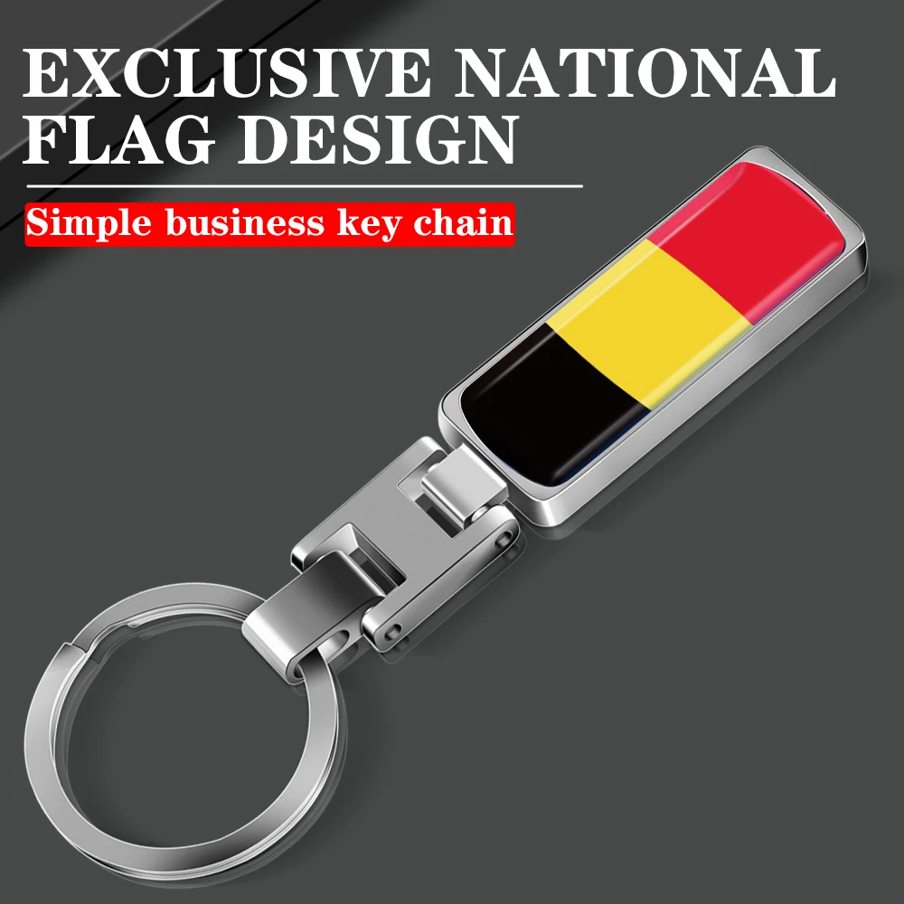 3D Metal Epoxy Car Keychain Key Fobs Belgium Flags Emblem Badge Auto Keyrings Key Chain Automobile Modification Accessories
3D Metal Epoxy Car Keychain Key Fobs Belgium Flags Emblem Badge Auto Keyrings Key Chain Automobile Modification Accessories