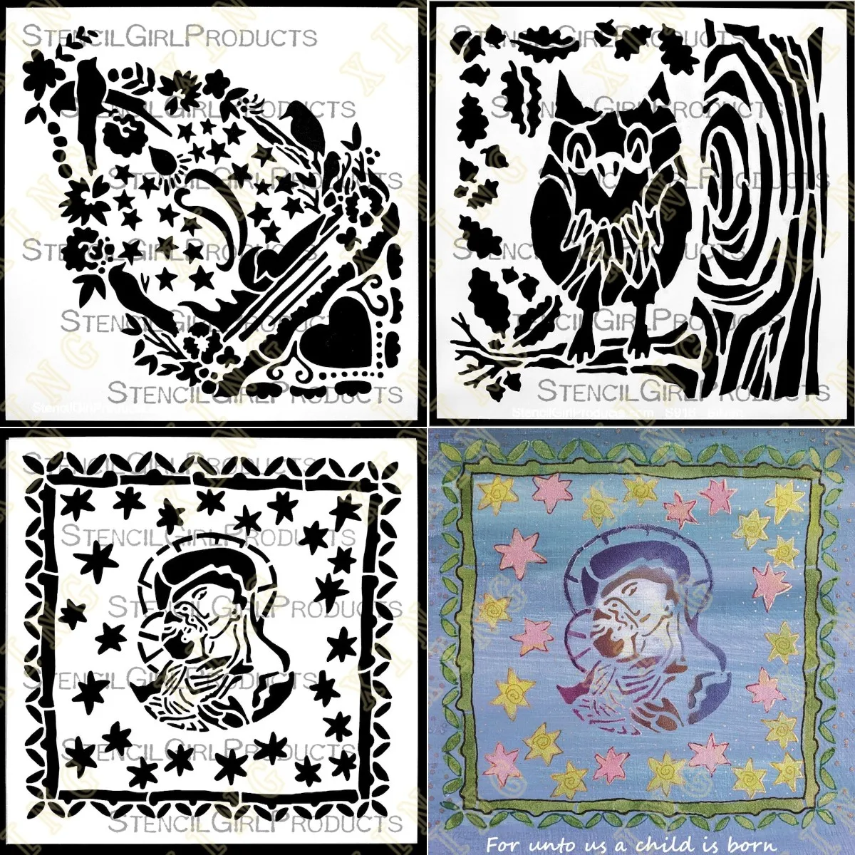 2022 New Arrival Owl Acorns Madonna and Child Layering Stencils Painting Scrapbook Coloring Embossing Album Decorative Template
2022 New Arrival Owl Acorns Madonna and Child Layering Stencils Painting Scrapbook Coloring Embossing Album Decorative Template