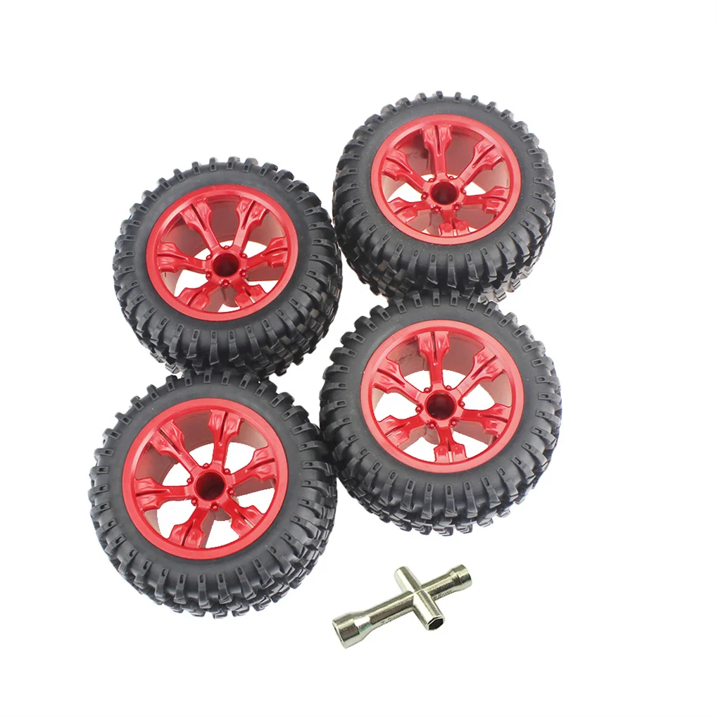 Pack of 4 RC Plastic Tire Simulation Widen Tires Replace Parts Wheel Rims Accessories Replacement for Wltoys 12428 144001 124018
Pack of 4 RC Plastic Tire Simulation Widen Tires Replace Parts Wheel Rims Accessories Replacement for Wltoys 12428 144001 124018