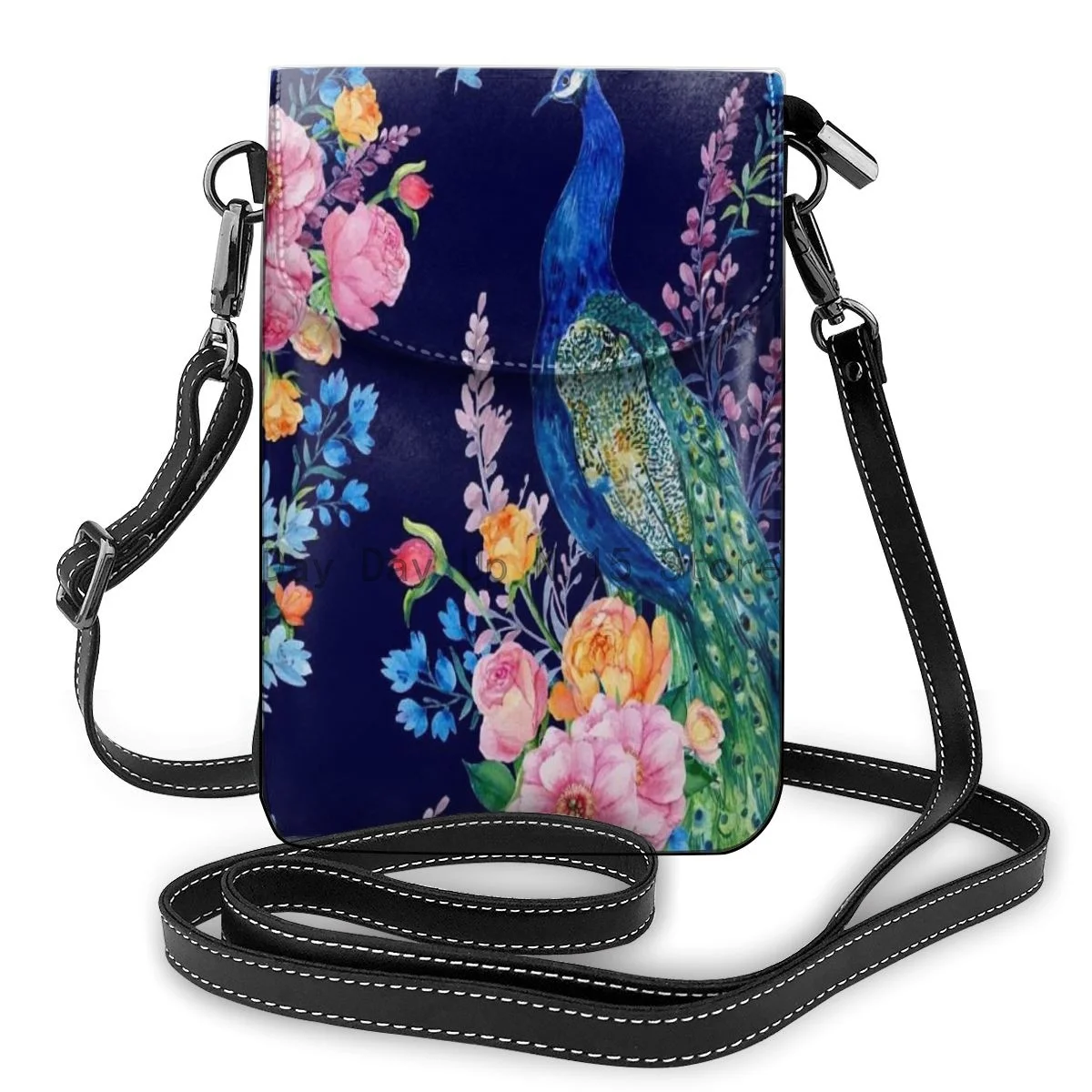 Women Small Crossbody Shoulder Bag Peacocks And Flowers Leather Cell Phone Purse Card Holder Wallet Casual Coin Wallet Purse
Women Small Crossbody Shoulder Bag Peacocks And Flowers Leather Cell Phone Purse Card Holder Wallet Casual Coin Wallet Purse