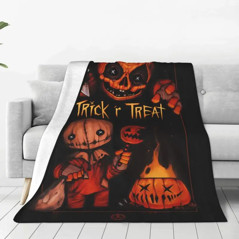 Флисовое теплое фланелевое одеяло в стиле «Хэллоуин»
Флисовое теплое фланелевое одеяло в стиле «Хэллоуин»