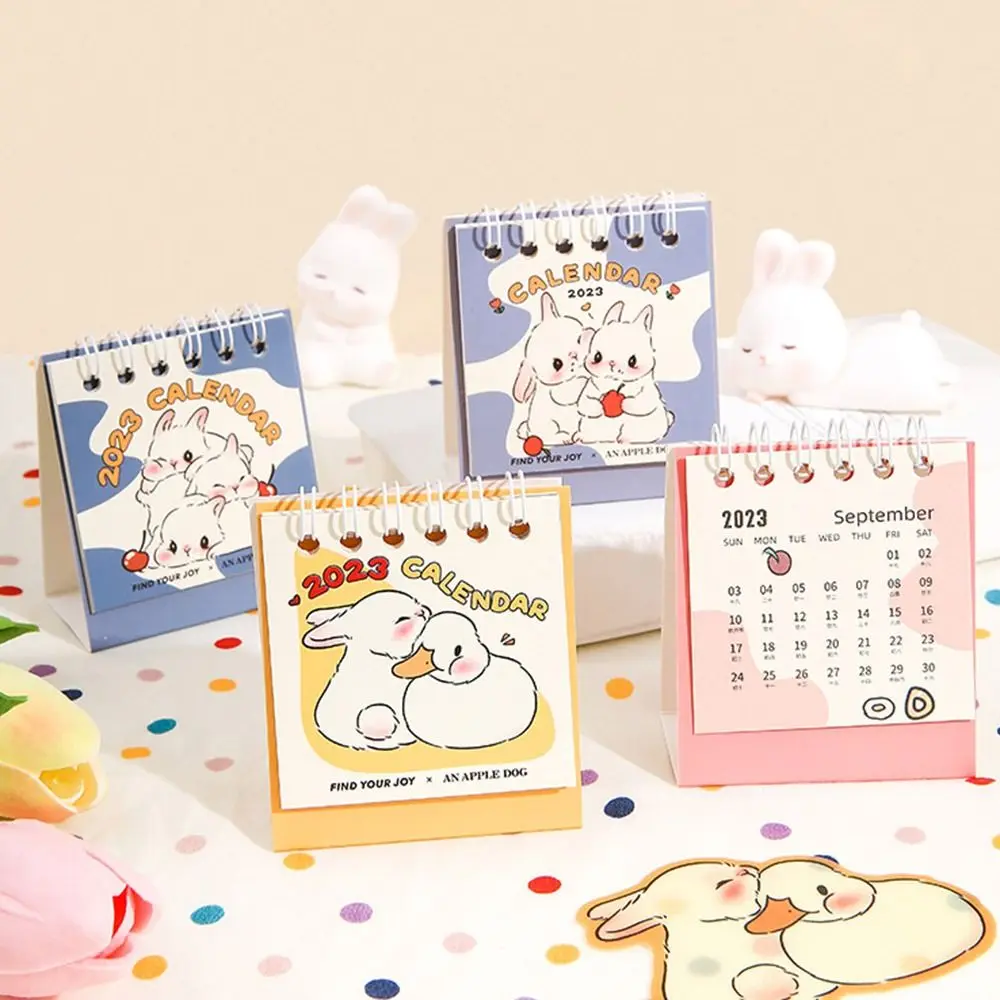 Time Planning Small Decoration Cute Rabbit Portable Cartoon Calendar Mini Calendars Desk Calendar Printing Calendar
Time Planning Small Decoration Cute Rabbit Portable Cartoon Calendar Mini Calendars Desk Calendar Printing Calendar
