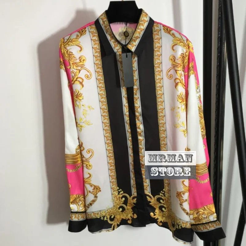2022 High quality women shirts classic Vintage print Long Sleeve Shirt luxury Designer branded woman clothes womens tops shirt
2022 High quality women shirts classic Vintage print Long Sleeve Shirt luxury Designer branded woman clothes womens tops shirt