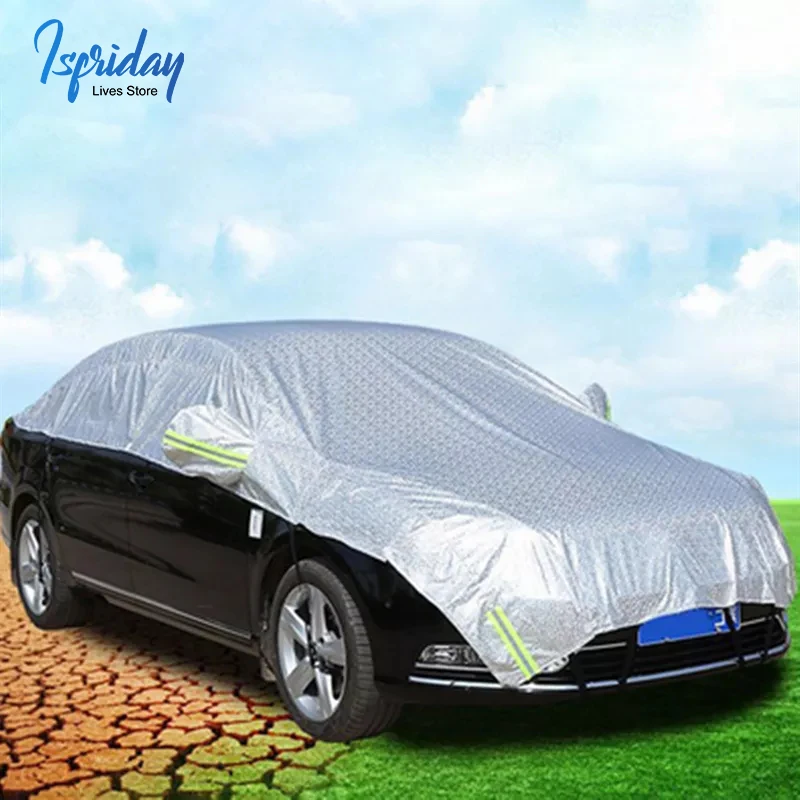 Exterior Car Cover Outdoor Protection Half Car Covers Snow Cover Sunshade Waterproof Dustproof Universal For Hatchback Sedan SUV
Exterior Car Cover Outdoor Protection Half Car Covers Snow Cover Sunshade Waterproof Dustproof Universal For Hatchback Sedan SUV