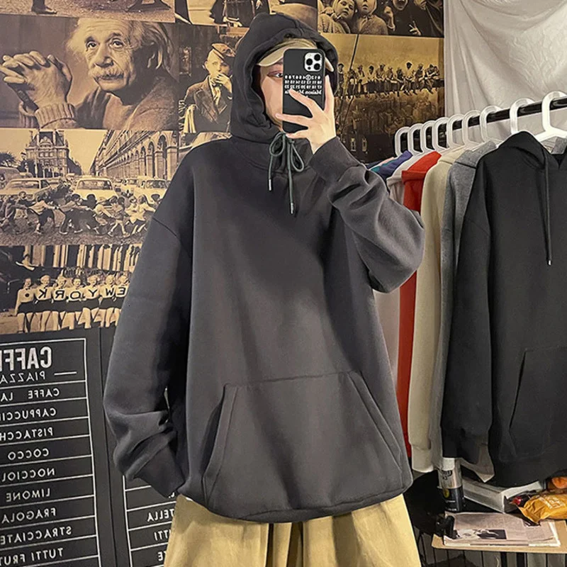 Men's Hooded Sweatshirt Harajuku Solid 10 Colors Man Hoodies Spring Oversized Korean Casual Male Essentials Pullovers
Men's Hooded Sweatshirt Harajuku Solid 10 Colors Man Hoodies Spring Oversized Korean Casual Male Essentials Pullovers