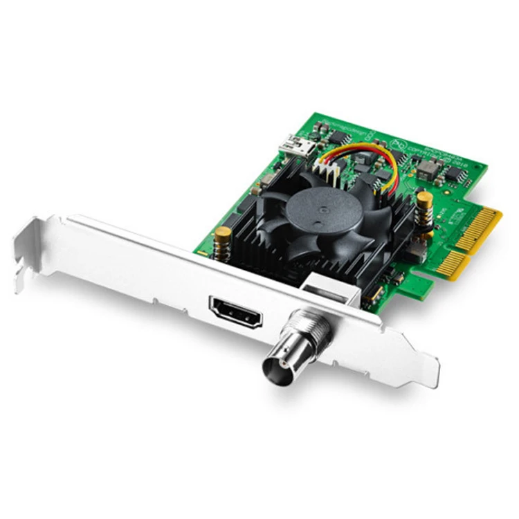 BMD DeckLink Mini Recorder 4K HD HDMI video capture card SDI computer live broadcast
BMD DeckLink Mini Recorder 4K HD HDMI video capture card SDI computer live broadcast