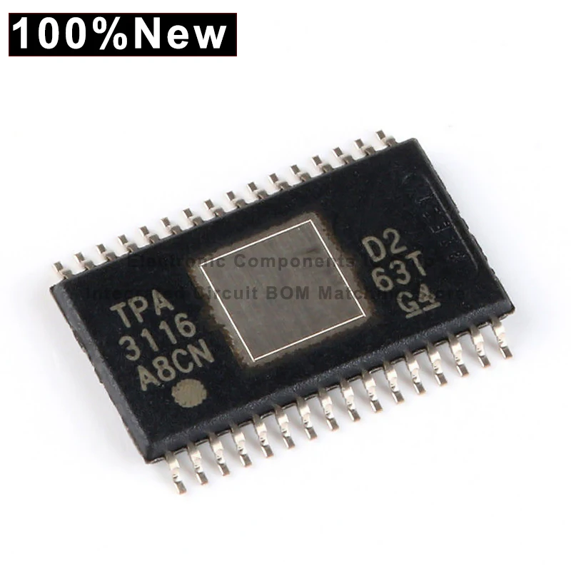 5pcs/Lot TPA3116D2QDADRQ1 HTSSOP-32 Audio Amplifiers Automotive Supply Analog Input Class-D Audio Amplifier
5pcs/Lot TPA3116D2QDADRQ1 HTSSOP-32 Audio Amplifiers Automotive Supply Analog Input Class-D Audio Amplifier