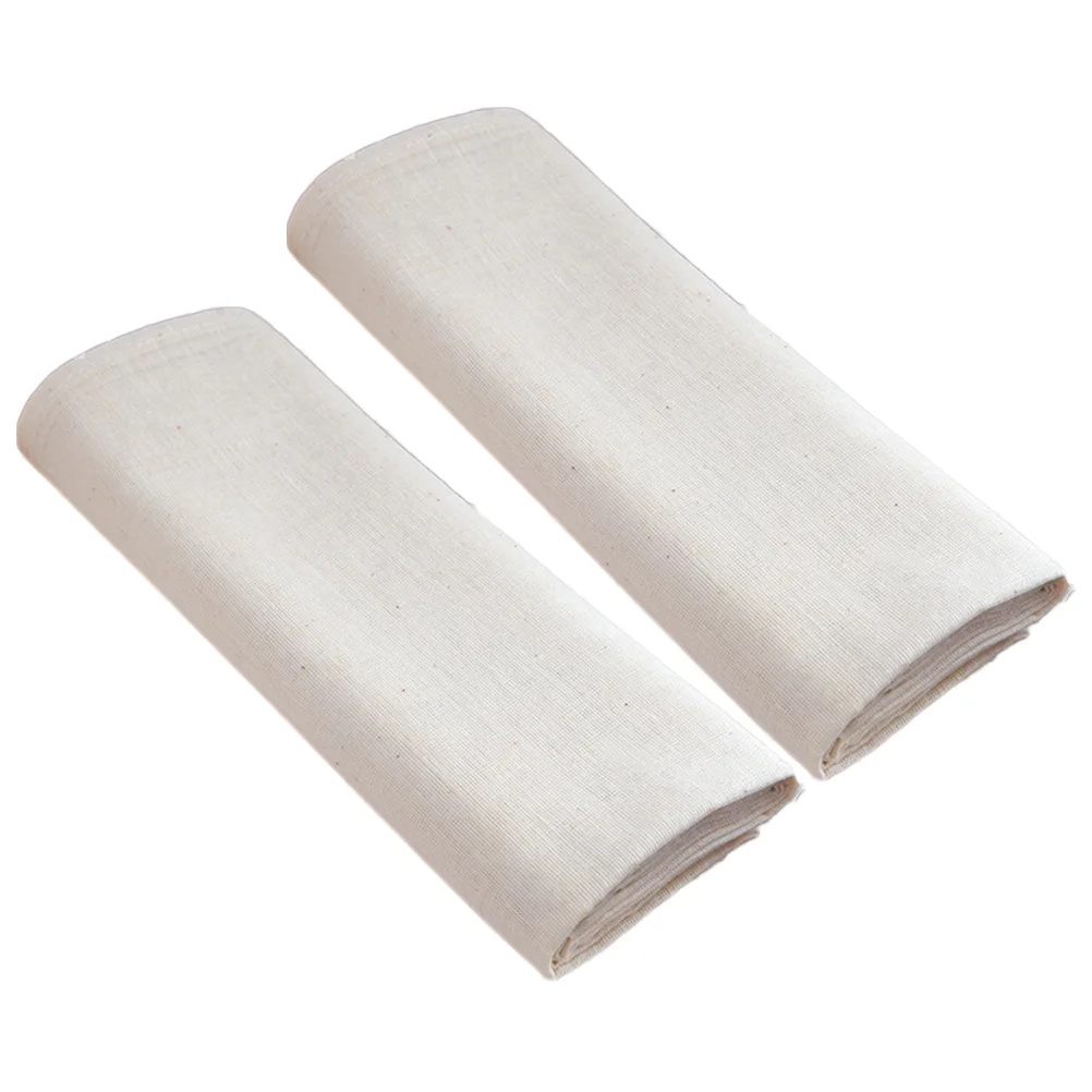 2pcs Cheesecloth Unbleached Cotton Fabric Ultra Fine Cheesecloth Filter Pad Fine Reusable Strainer for Cooking Strainer Mesh
2pcs Cheesecloth Unbleached Cotton Fabric Ultra Fine Cheesecloth Filter Pad Fine Reusable Strainer for Cooking Strainer Mesh