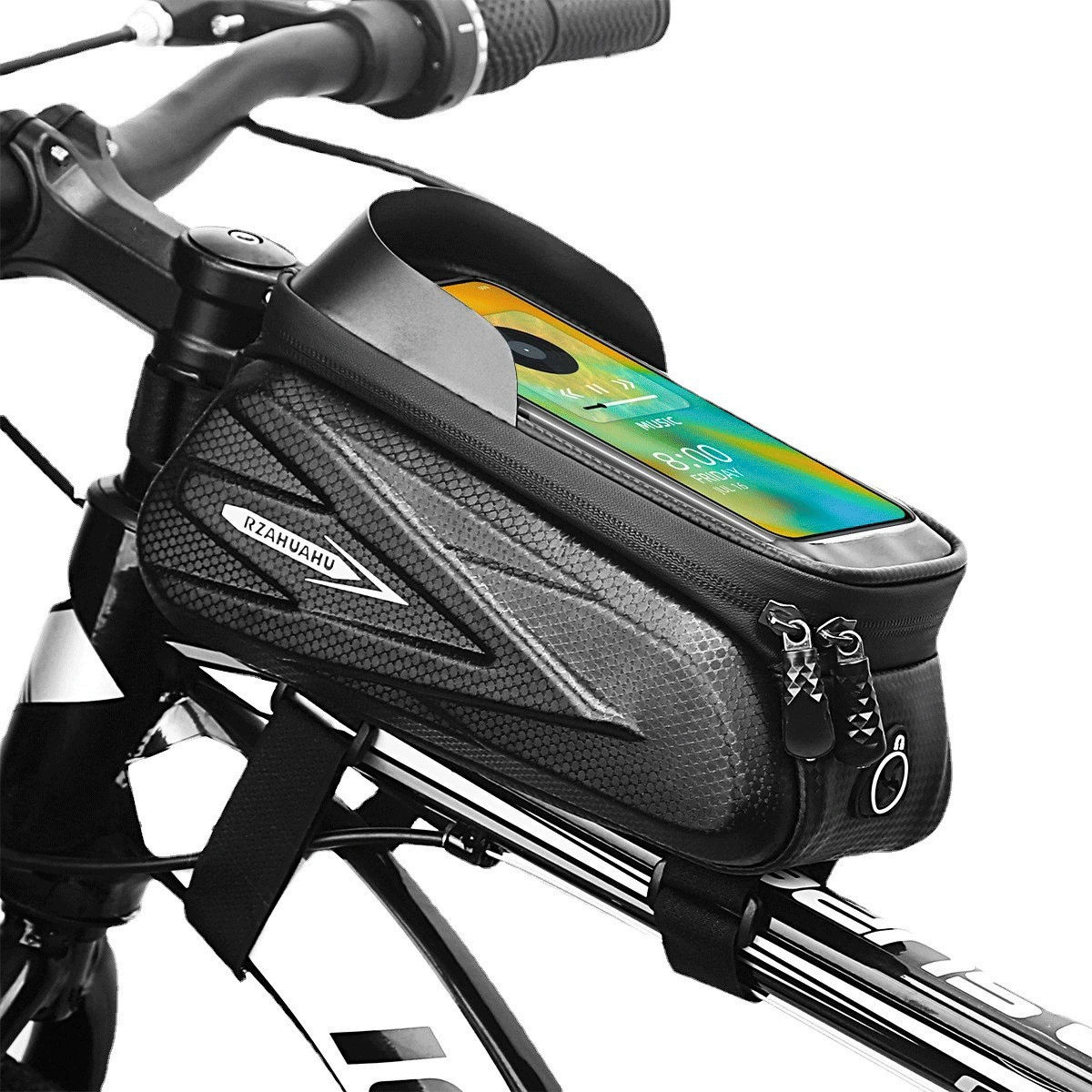 Rzahu Bicycle Bag Front Beam Bag Hard Shell Bicycle Tube Bag Mountain Bike Bag Cross-BorderEquipment
Rzahu Bicycle Bag Front Beam Bag Hard Shell Bicycle Tube Bag Mountain Bike Bag Cross-BorderEquipment