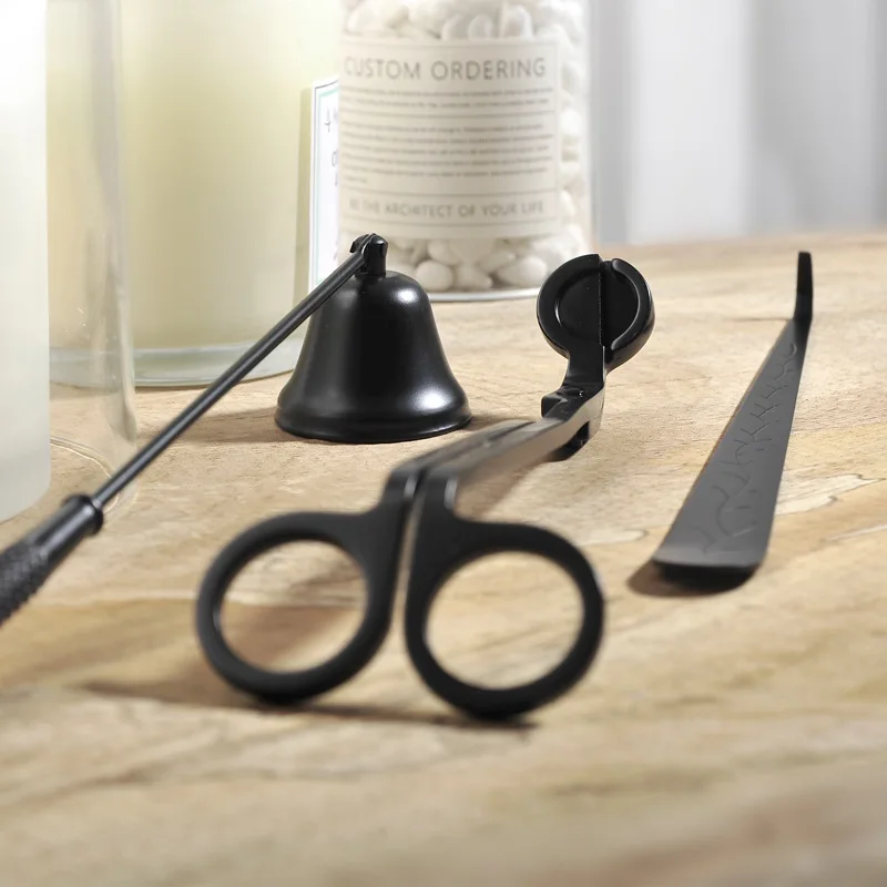 Wedding Candle Fire Extinguisher Stainless Steel Candles Wick Trimmer Oil Lamp Scissor Cutter Bell Shaped Scented Candle Snuffer
Wedding Candle Fire Extinguisher Stainless Steel Candles Wick Trimmer Oil Lamp Scissor Cutter Bell Shaped Scented Candle Snuffer