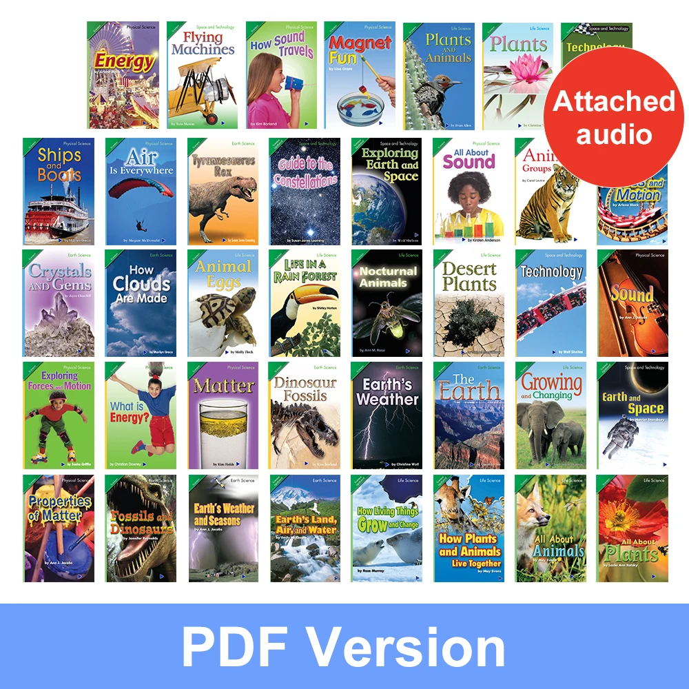 39 book life science Series English Books grade 2 Children Geographical life Reading Book for Kids E-books PDF File
39 book life science Series English Books grade 2 Children Geographical life Reading Book for Kids E-books PDF File