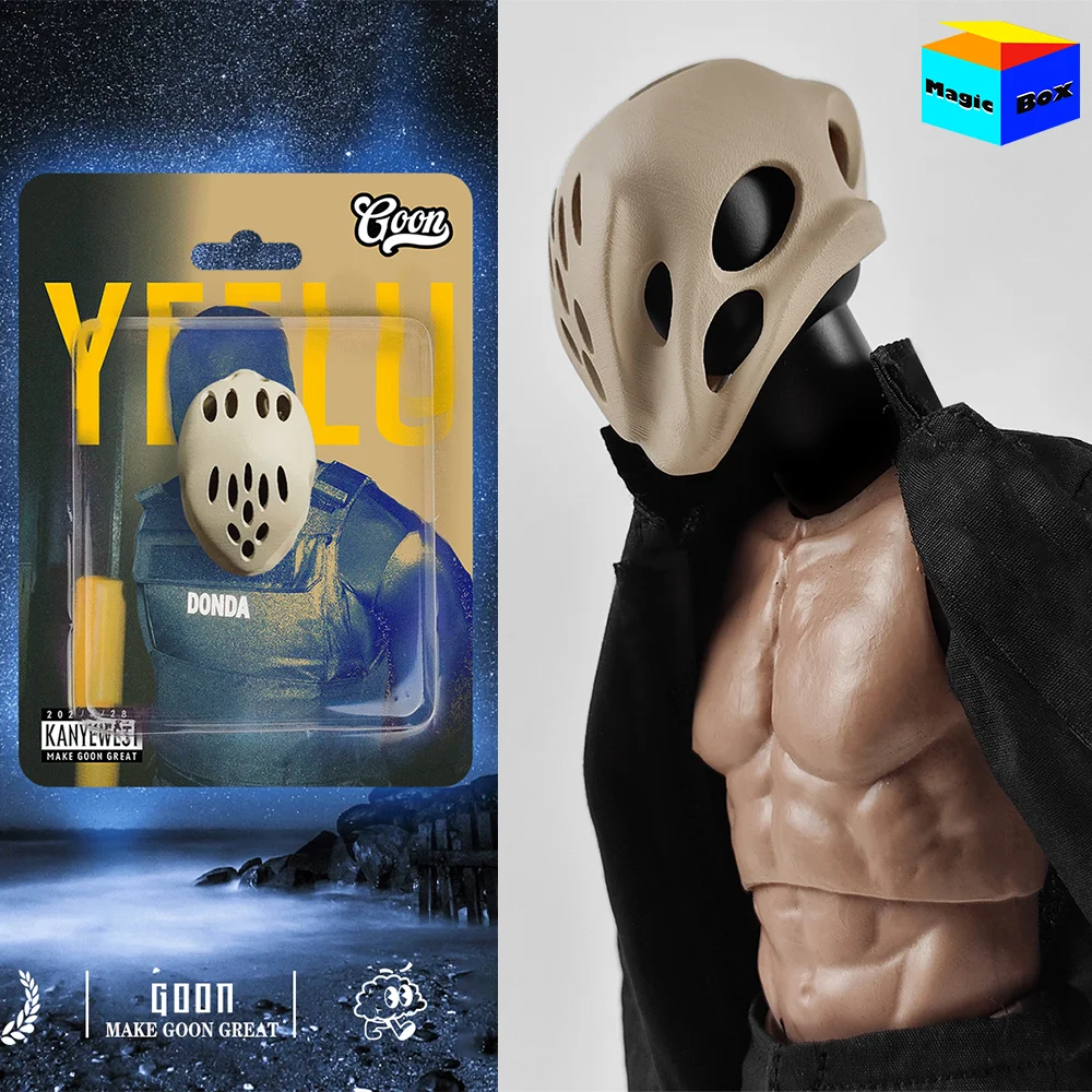 GOON Original 1/6 Trendy Helmet Fashion Mask For 12 Inch Action Figure Body Scene Props Costume Accessories
GOON Original 1/6 Trendy Helmet Fashion Mask For 12 Inch Action Figure Body Scene Props Costume Accessories