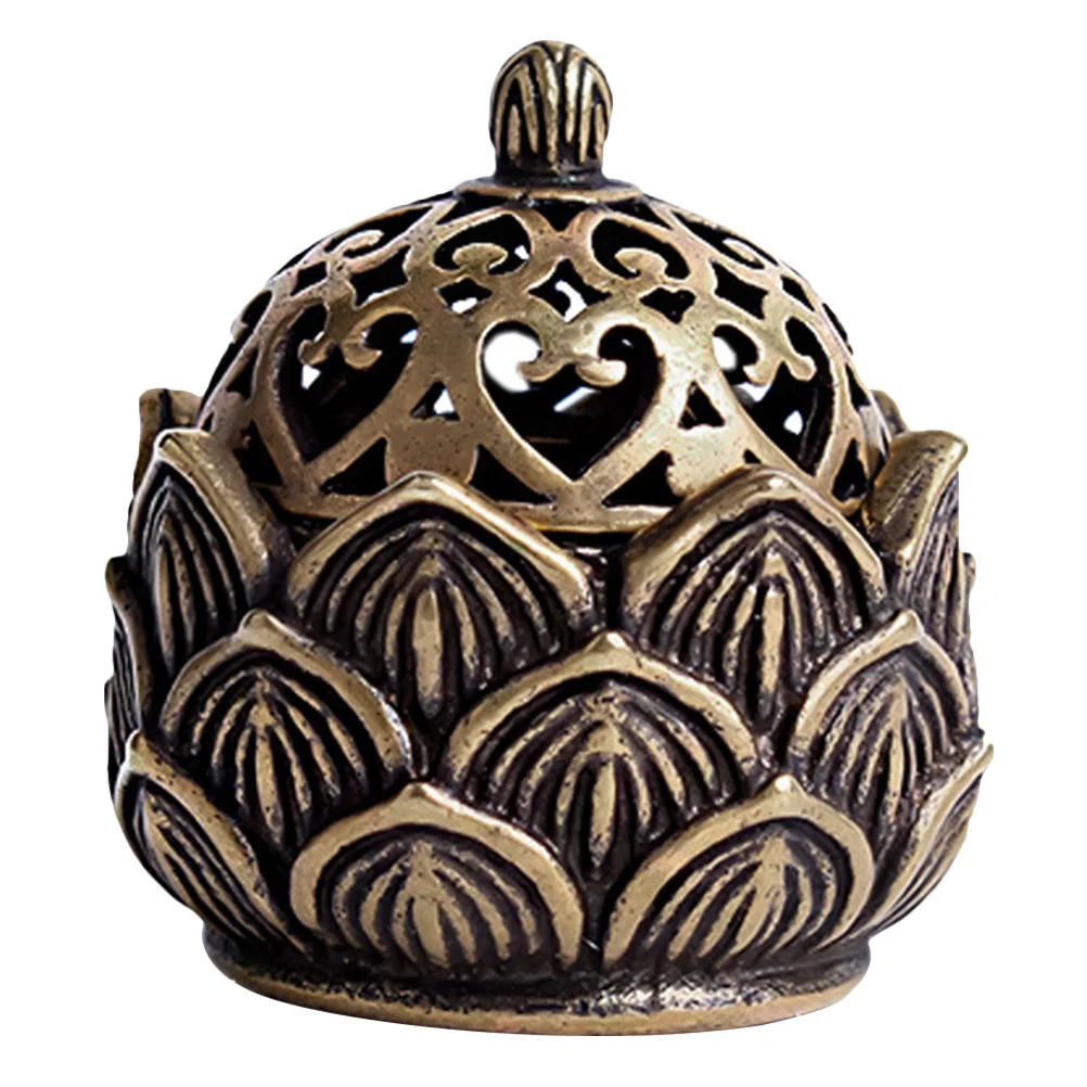 Censer Burnerbowl Brass Mini Desktop Adornment Ash Small Aroma Ornament Copper Carved Retro Holder
Censer Burnerbowl Brass Mini Desktop Adornment Ash Small Aroma Ornament Copper Carved Retro Holder