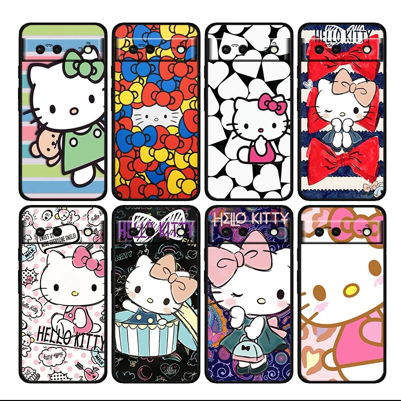 Pink Cartoon Hello Kitty Shockproof Cover For Google Pixel 7 6 6A 5 4 5A 4A XL Pro TPU Soft Silicone Soft Black Phone Case Coque
Pink Cartoon Hello Kitty Shockproof Cover For Google Pixel 7 6 6A 5 4 5A 4A XL Pro TPU Soft Silicone Soft Black Phone Case Coque