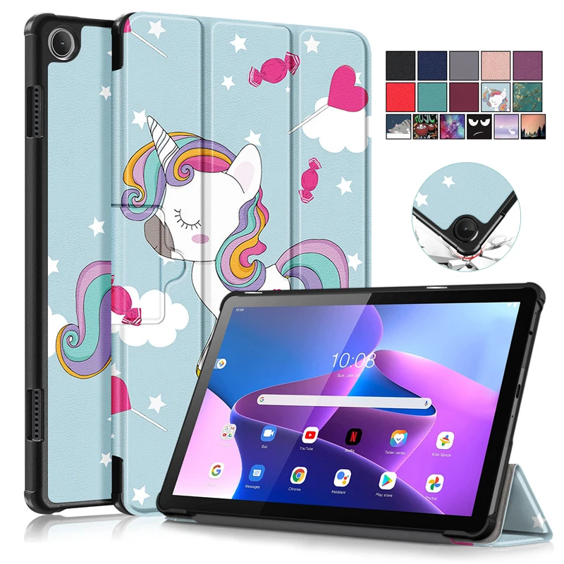 Чехол для Lenovo Tab M10 3 3-го поколения, 10,1 дюйма, TB328XU, милый чехол для планшета с рисунком единорога, бабочки для Lenovo Tab M10 3-го поколения
Чехол для Lenovo Tab M10 3 3-го поколения, 10,1 дюйма, TB328XU, милый чехол для планшета с рисунком единорога, бабочки для Lenovo Tab M10 3-го поколения