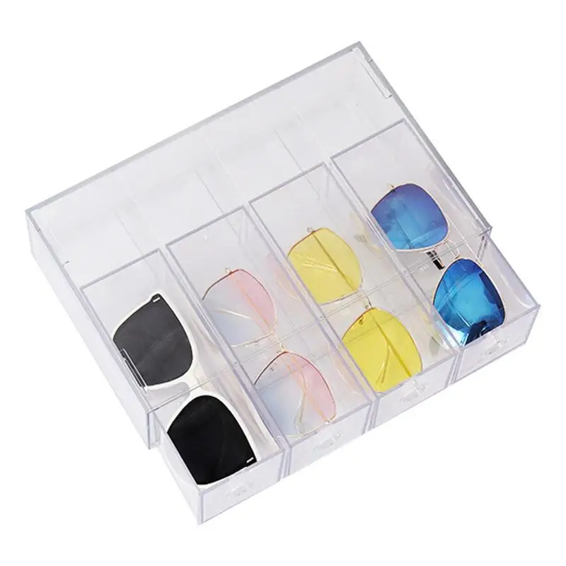 4-layer Transparent Drawer Storage Box Transparent Dustproof Glasses Sunglasses Cosmetic Desktop Stationery Storage Rack
4-layer Transparent Drawer Storage Box Transparent Dustproof Glasses Sunglasses Cosmetic Desktop Stationery Storage Rack