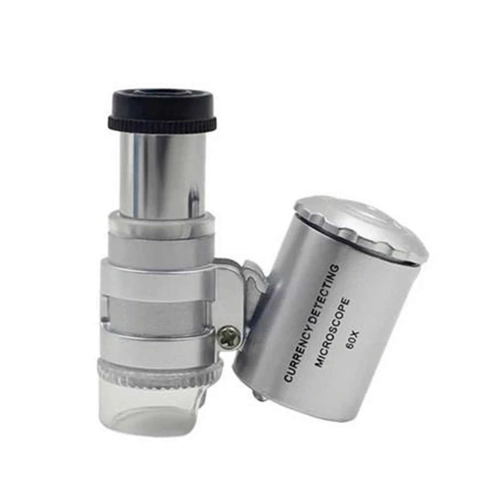 60 Times Mobile Phone Magnifying Glass For Miniature M60 Times Mobile Phone Magnifying Glass Jewelry Pocket Microscope LED Light
60 Times Mobile Phone Magnifying Glass For Miniature M60 Times Mobile Phone Magnifying Glass Jewelry Pocket Microscope LED Light