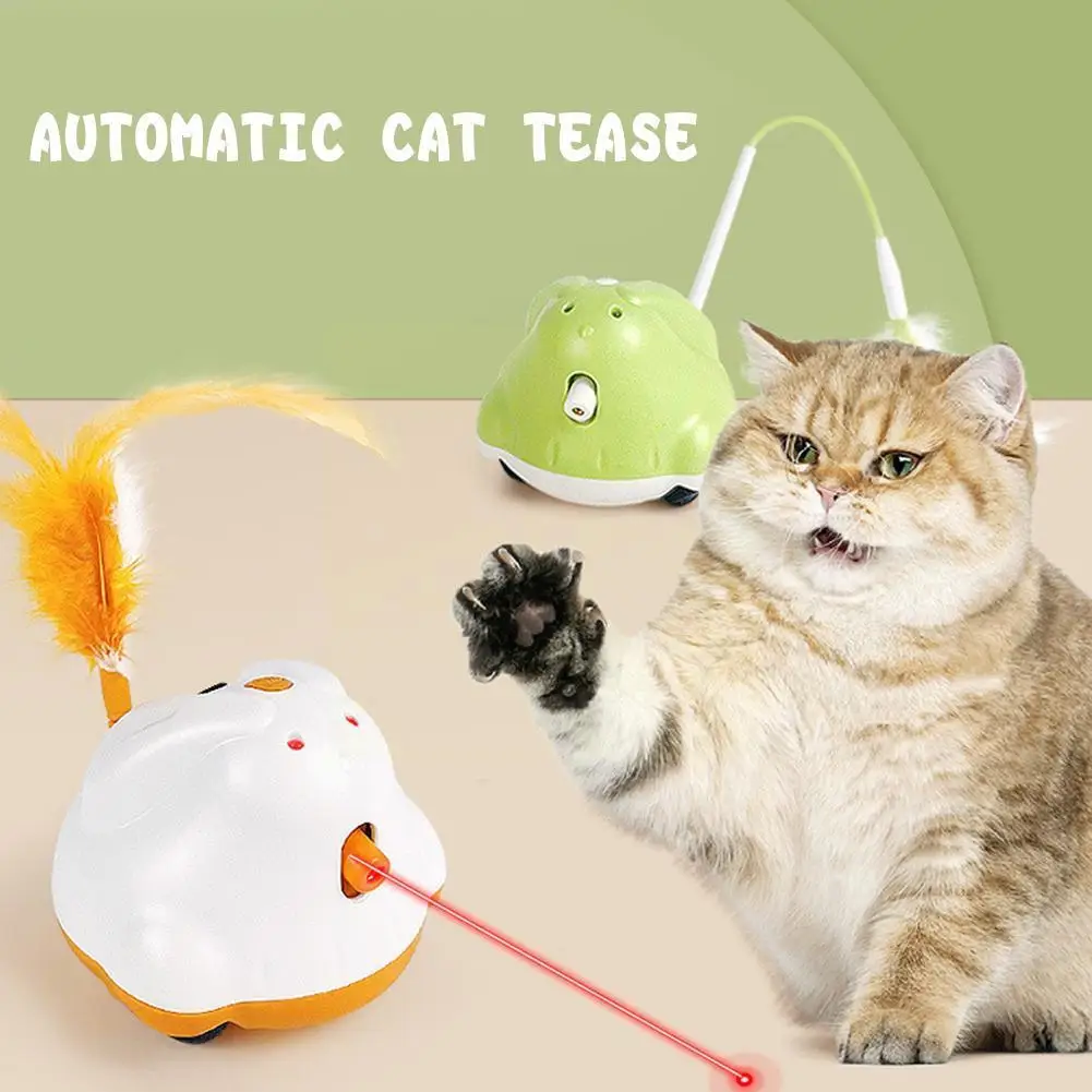 LaserElectric Cat Teaser Toy USB Rechargeable Interactive Feather Smart Teaser Electronic Cat Toy Z3R1
LaserElectric Cat Teaser Toy USB Rechargeable Interactive Feather Smart Teaser Electronic Cat Toy Z3R1