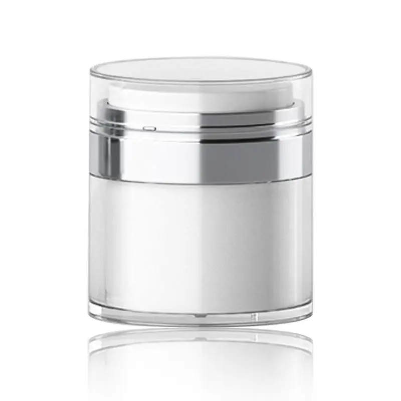 Airless Cosmetic Pump Container Acrylic Refillable Vacuum Bottles Leak Proof Cream Dispenser With Pump For Creams Gels & Lotions
Airless Cosmetic Pump Container Acrylic Refillable Vacuum Bottles Leak Proof Cream Dispenser With Pump For Creams Gels & Lotions