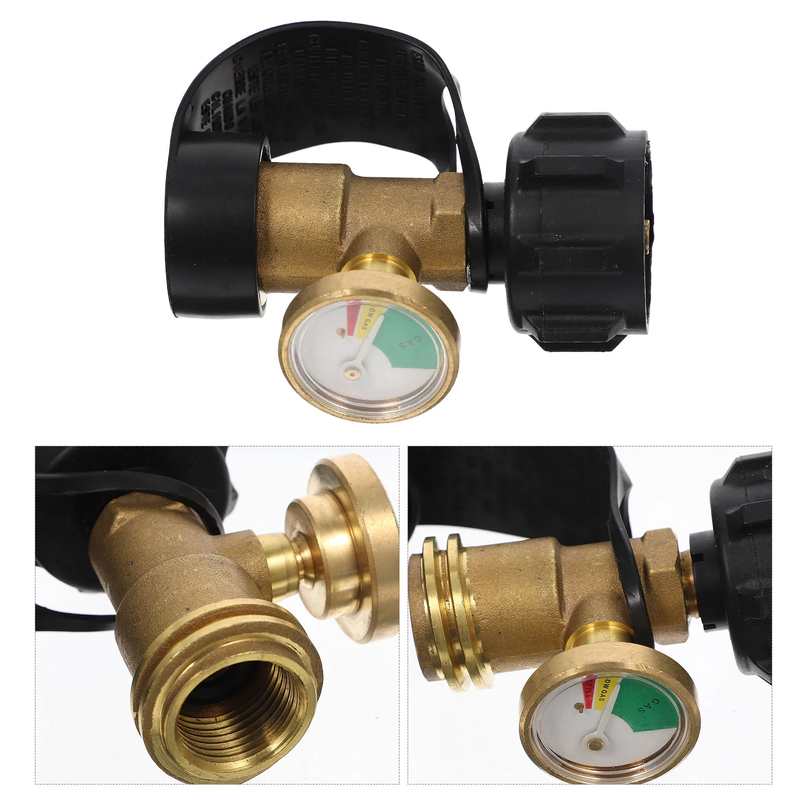 Tank Propane Gas Adapter Converter Gauge Refill Level Indicator Connector Convert Head Tool Parts Camping Camping equipment
Tank Propane Gas Adapter Converter Gauge Refill Level Indicator Connector Convert Head Tool Parts Camping Camping equipment
