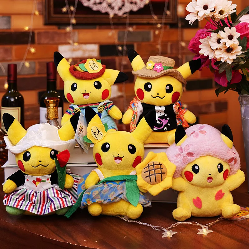 Cute cartoon cute pet disguise Pikachu doll plush toy Pikachu doll grab machine doll Christmas Halloween children's birthday gif
Cute cartoon cute pet disguise Pikachu doll plush toy Pikachu doll grab machine doll Christmas Halloween children's birthday gif