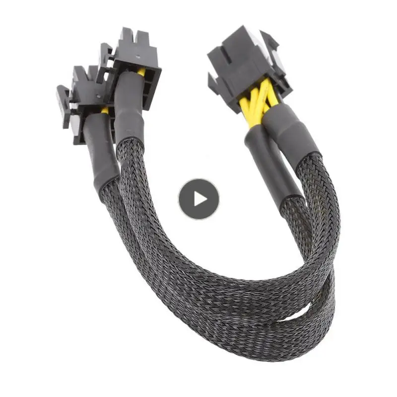 Computer Cable Graphics Card 6p Expansion Line Durable 6p To6pin 6p One-two Patch Cord Wear Resistance And Corrosion Resistance
Computer Cable Graphics Card 6p Expansion Line Durable 6p To6pin 6p One-two Patch Cord Wear Resistance And Corrosion Resistance