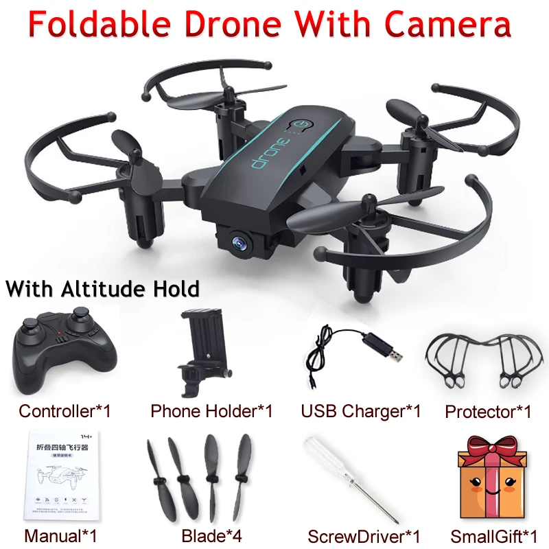 S9 S9W S9HW Foldable RC Mini Drone Pocket Drone Micro Drone RC Helicopter With HD Camera Altitude Hold Wifi FPV FSWB
S9 S9W S9HW Foldable RC Mini Drone Pocket Drone Micro Drone RC Helicopter With HD Camera Altitude Hold Wifi FPV FSWB
