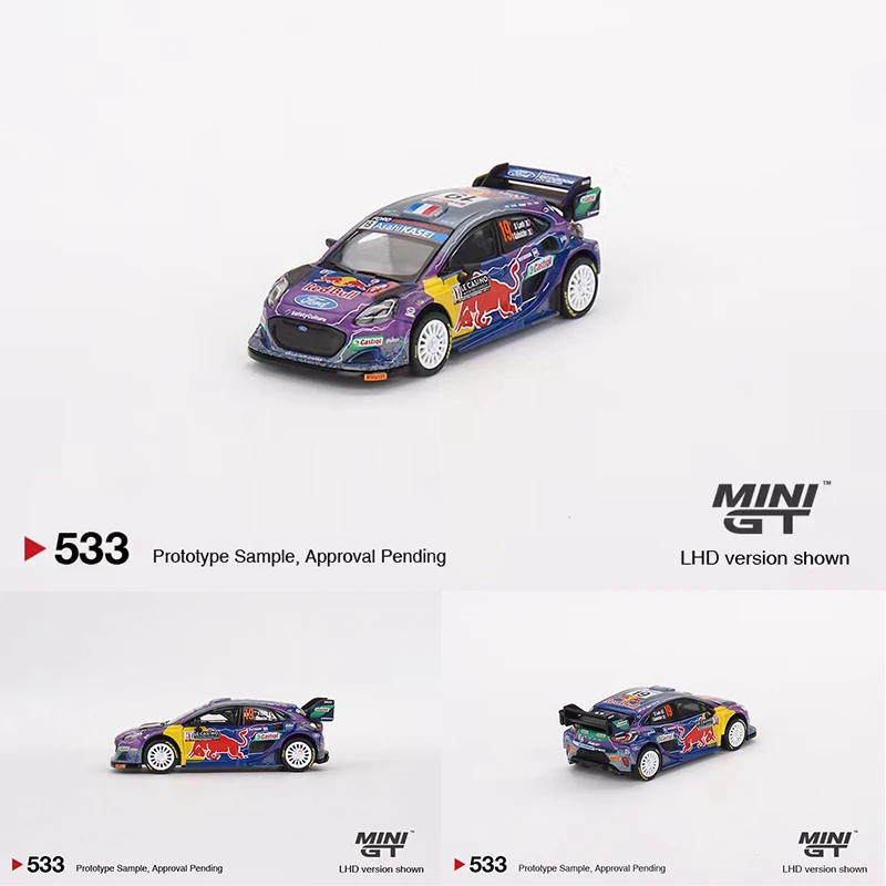 PreSale MINI GT 1:64 WRT 2022 Fiesta ралли монтескарло Winner коллекционные модели автомобилей коллекционные миниатюрные игрушки для машинок 533 
PreSale MINI GT 1:64 WRT 2022 Fiesta ралли монтескарло Winner коллекционные модели автомобилей коллекционные миниатюрные игрушки для машинок 533