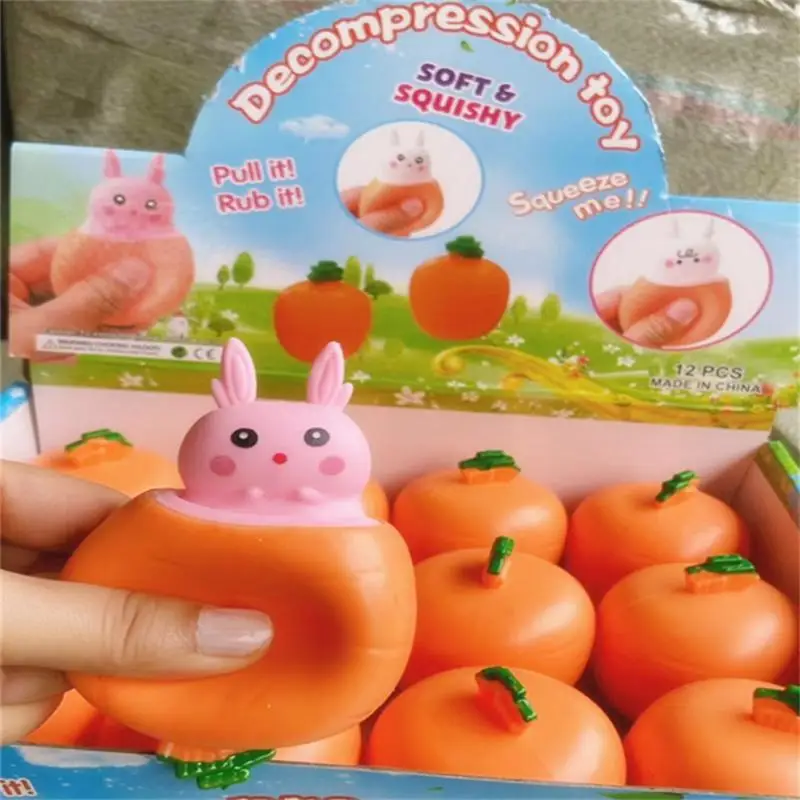 Extrusion Venting Radish Rabbit Creativity Venting Decompression Rabbit Retractable Cup Children's Toy Kneading Music
Extrusion Venting Radish Rabbit Creativity Venting Decompression Rabbit Retractable Cup Children's Toy Kneading Music