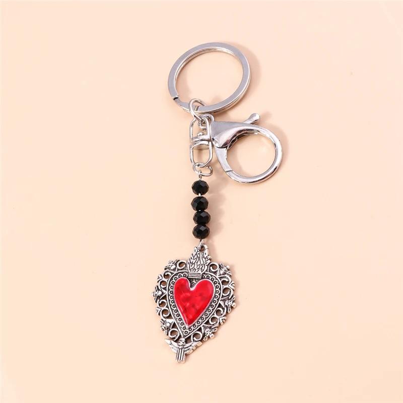Vintage Silver Color Alloy Love Heart Keychain Souvenir Gifts for Women Men Car Key Handbag Pendants Keyrings DIY Accessories
Vintage Silver Color Alloy Love Heart Keychain Souvenir Gifts for Women Men Car Key Handbag Pendants Keyrings DIY Accessories