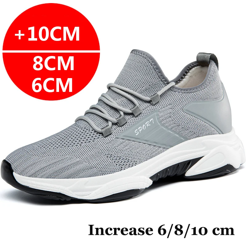Sneakers Men Elevator Shoes Height Increase Shoes For Men Casual Insole 10cm 8cm 6cm Optional Heels Moccasins Taller Male
Sneakers Men Elevator Shoes Height Increase Shoes For Men Casual Insole 10cm 8cm 6cm Optional Heels Moccasins Taller Male