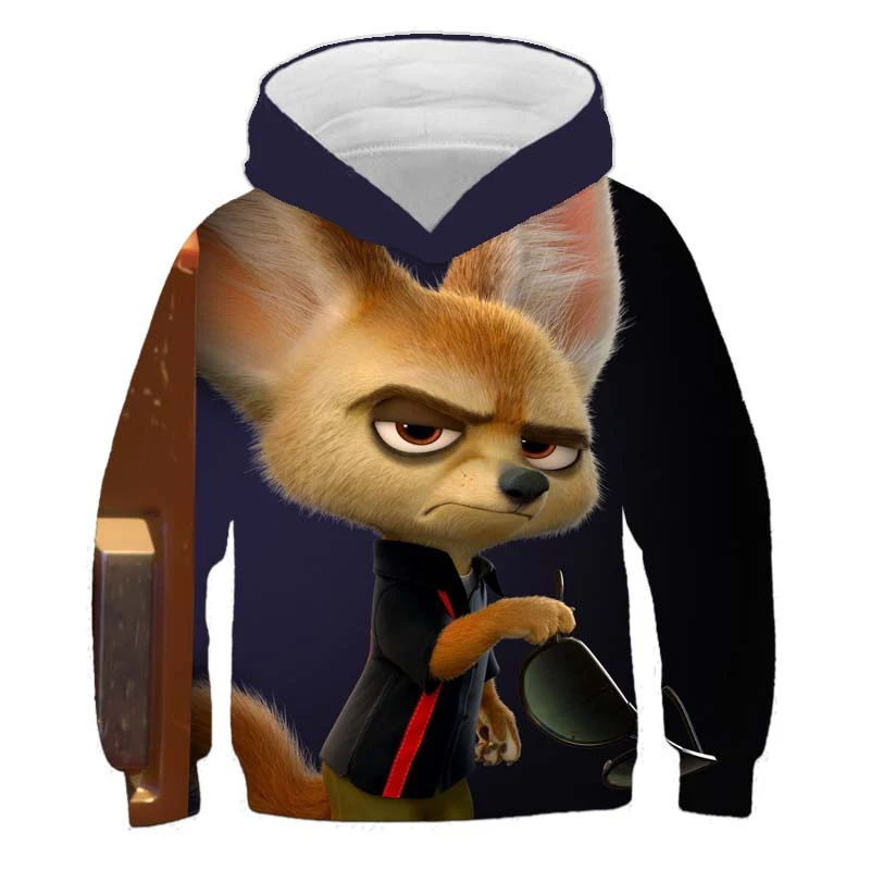 Disney Printed Children's Hoodie Cartoon Anime Baby Clothing Crazy Animal City Boys and Girls Universal Sports Sweater
Disney Printed Children's Hoodie Cartoon Anime Baby Clothing Crazy Animal City Boys and Girls Universal Sports Sweater