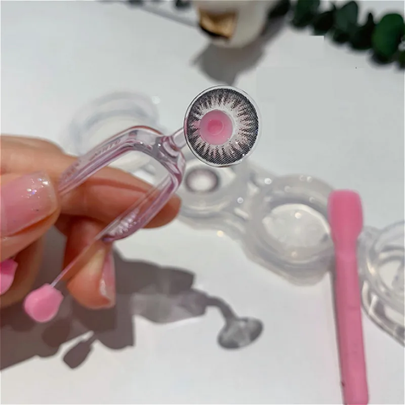 Eye Care Contact Lenses Inserter Remover Silicone Soft Tip Tweezer Stick Case Set Wearing Tools Contact Lens Accessories 1Set
Eye Care Contact Lenses Inserter Remover Silicone Soft Tip Tweezer Stick Case Set Wearing Tools Contact Lens Accessories 1Set