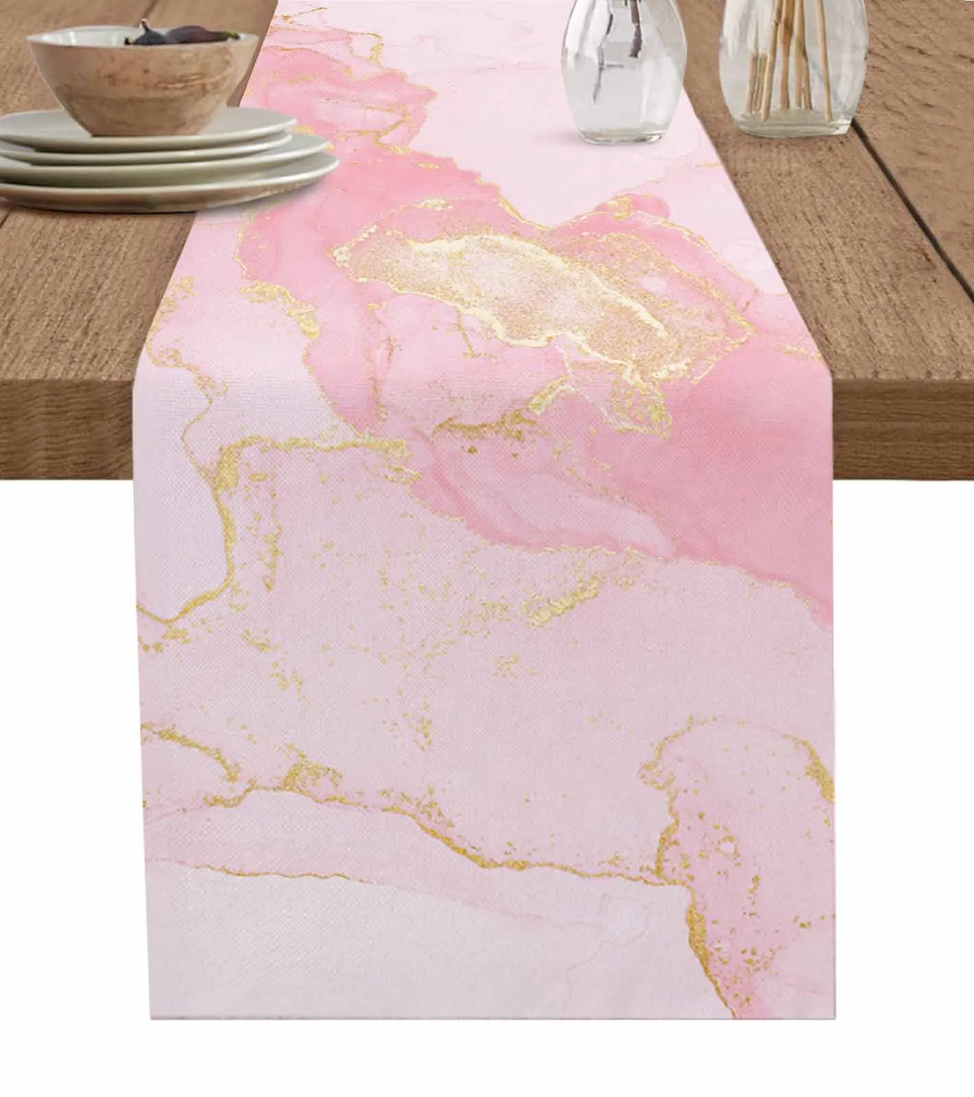 Marble Texture Pink Table Runner Luxury Wedding Decor Table Runner Home Dining Holiday Decor Tablecloth
Marble Texture Pink Table Runner Luxury Wedding Decor Table Runner Home Dining Holiday Decor Tablecloth