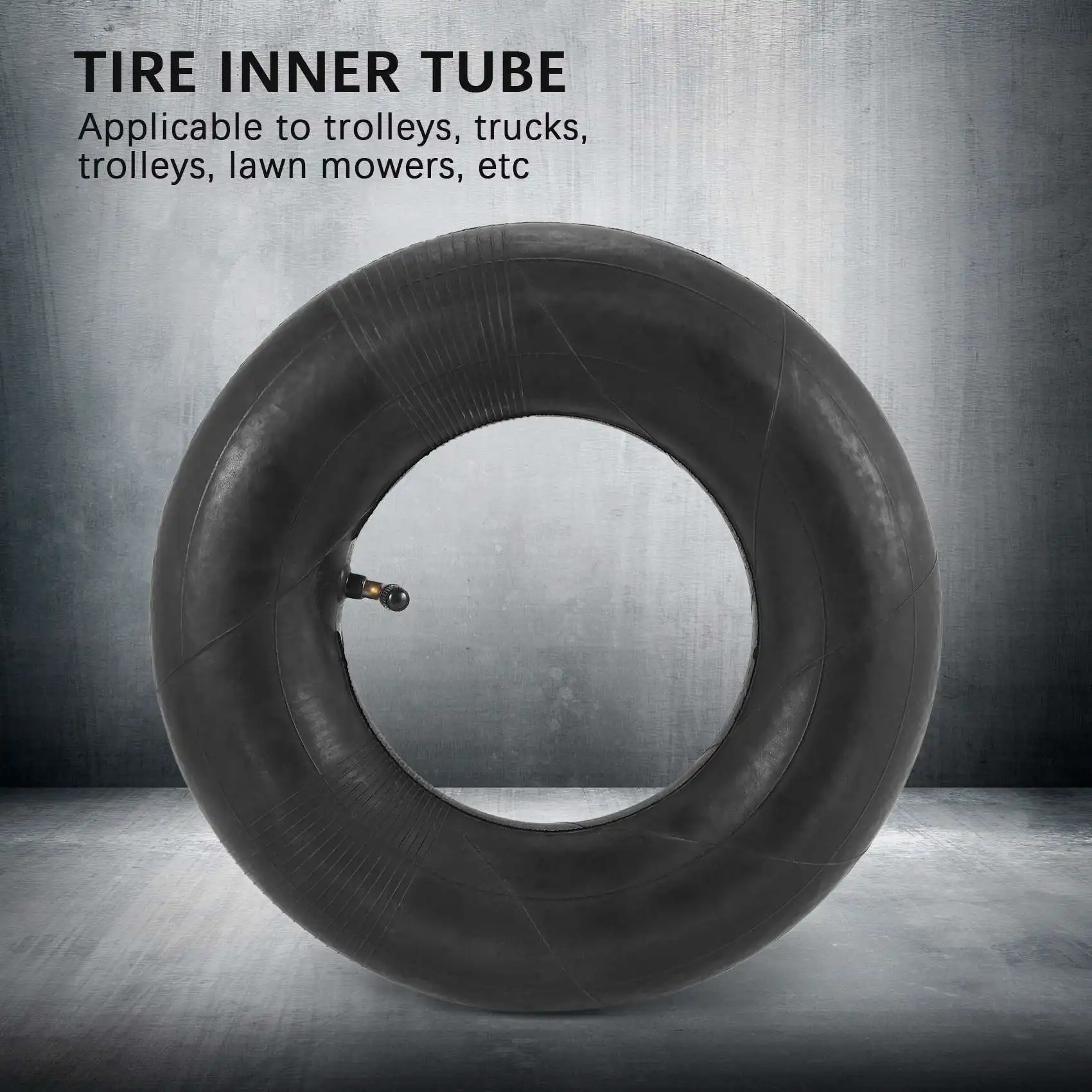 4.10/3.50-6 Replacement Inner Tube for Wheelbarrows Snow Blowers, Wagons, Carts, Hand Trucks, Lawn Mowers, Tractors and More
4.10/3.50-6 Replacement Inner Tube for Wheelbarrows Snow Blowers, Wagons, Carts, Hand Trucks, Lawn Mowers, Tractors and More