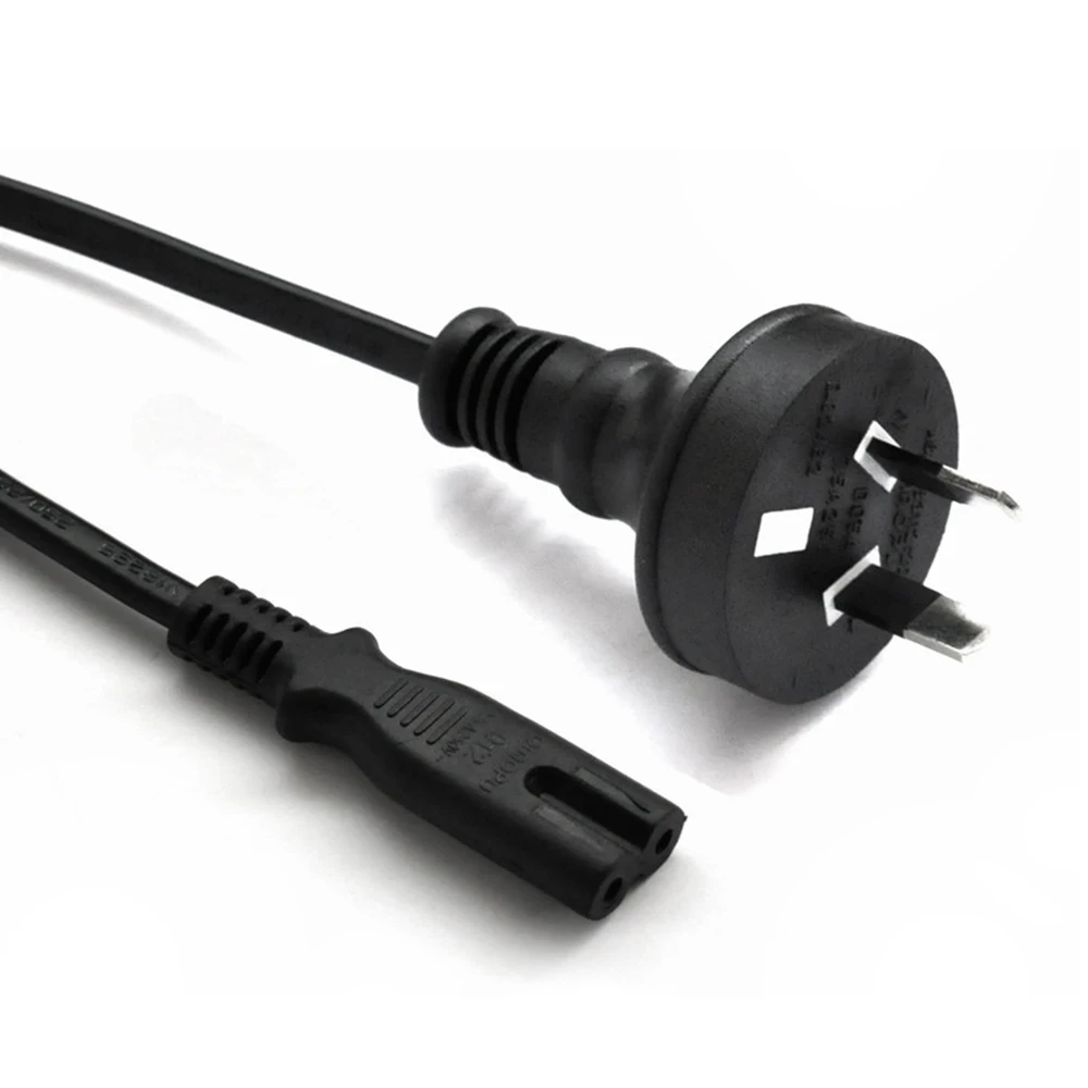 AU Mains Power Cable Lead Cord AU 2 Pin 2 prong to Figure 8 Plug charger SAA 250V 10A 2X0.75mm2 for PS4 Apple TV printers 1M
AU Mains Power Cable Lead Cord AU 2 Pin 2 prong to Figure 8 Plug charger SAA 250V 10A 2X0.75mm2 for PS4 Apple TV printers 1M