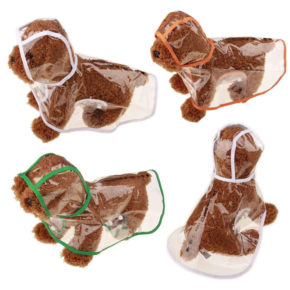 Clear waterproof dog raincoat puppy pet cat clothes Teddy dog clothes dog clothes for small dog spring and summer pet raincoat
Clear waterproof dog raincoat puppy pet cat clothes Teddy dog clothes dog clothes for small dog spring and summer pet raincoat