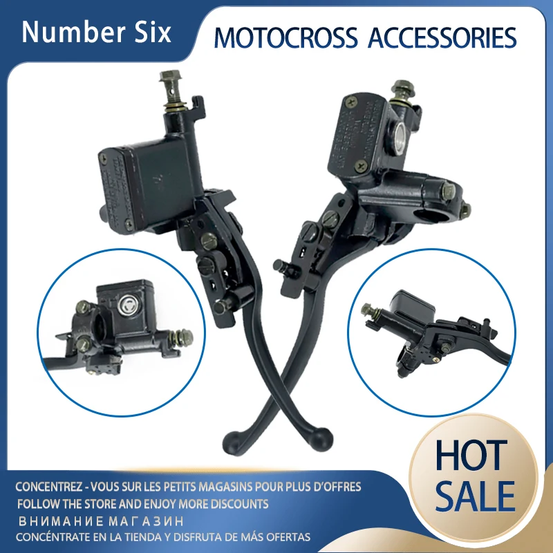 ATV Four-wheel Cylinder Hydraulic Brake Lever Clutch Motorcycle Front Booster Pump 50-250CC Universal Off-road Vehicle Parts
ATV Four-wheel Cylinder Hydraulic Brake Lever Clutch Motorcycle Front Booster Pump 50-250CC Universal Off-road Vehicle Parts