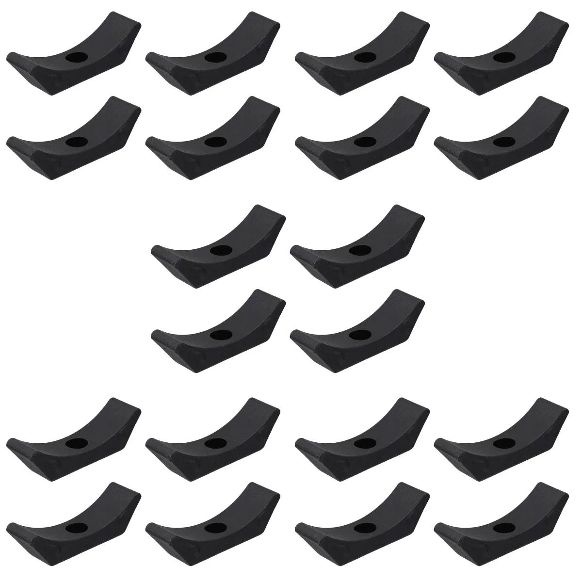 20 Pcs Dumbbell Rack Fitness Tool Workout Equipment Saddle Plastic Cradles Durable Saddles
20 Pcs Dumbbell Rack Fitness Tool Workout Equipment Saddle Plastic Cradles Durable Saddles
