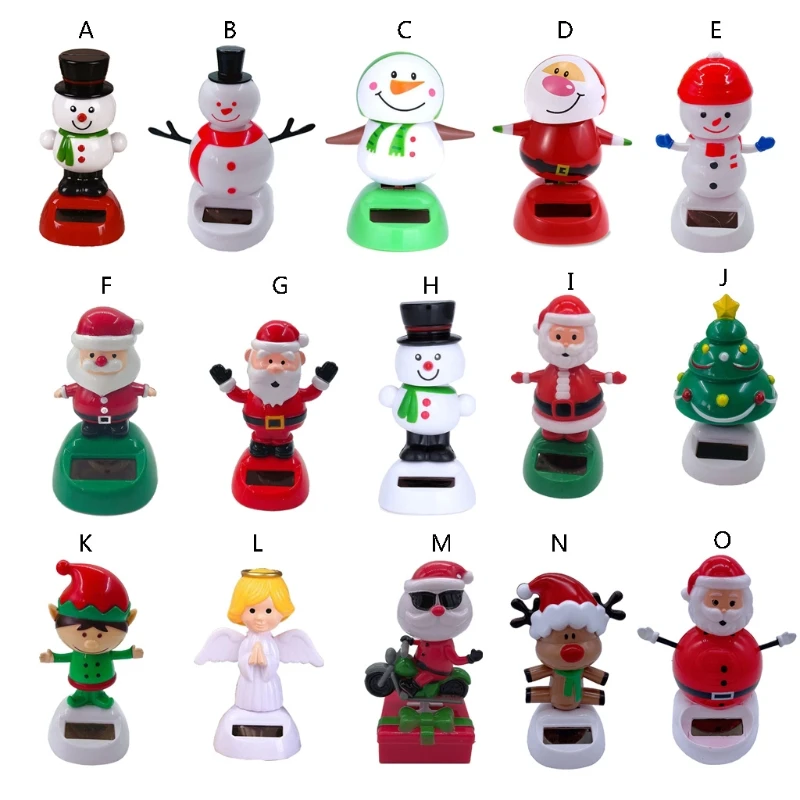 Solar Powered Car Dashboard Decors Funny Christmas Office Cab Accessories Interior Decoration for Adults Christmas D7YA
Solar Powered Car Dashboard Decors Funny Christmas Office Cab Accessories Interior Decoration for Adults Christmas D7YA