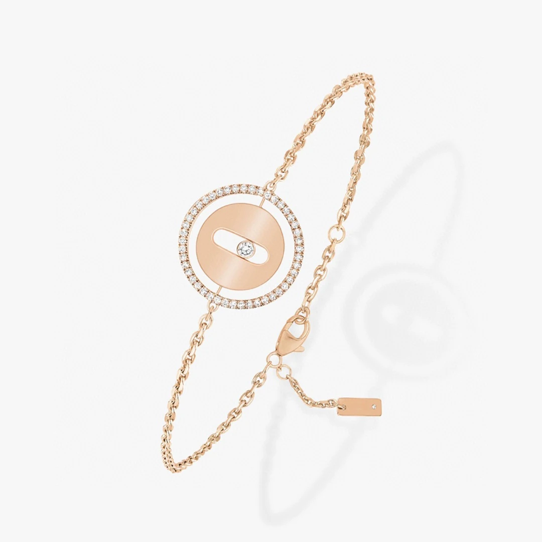 100% 925 Silver French Classic Jewelry Sliding Diamond Bracelet for Women. holiday gift. logo
100% 925 Silver French Classic Jewelry Sliding Diamond Bracelet for Women. holiday gift. logo