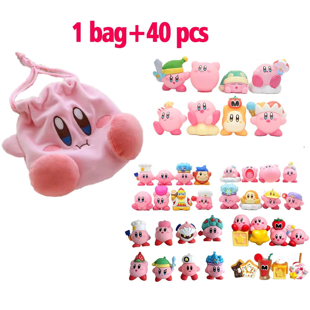 8pcs/16pcs/24pcs Kirby Figures Set Toys Pink Cartoon Kirby's friend 2 Anime Games Cute Figure Action Toy Christmas Gift Children
8pcs/16pcs/24pcs Kirby Figures Set Toys Pink Cartoon Kirby's friend 2 Anime Games Cute Figure Action Toy Christmas Gift Children