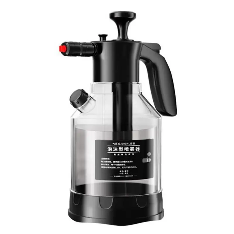 Auto Vehicle Foam Sprayer Hand Held Car Washing Pressurized Soap Sprayable Detergents 2.0L Foaming Pump Snow Sprayer For Vehicle
Auto Vehicle Foam Sprayer Hand Held Car Washing Pressurized Soap Sprayable Detergents 2.0L Foaming Pump Snow Sprayer For Vehicle
