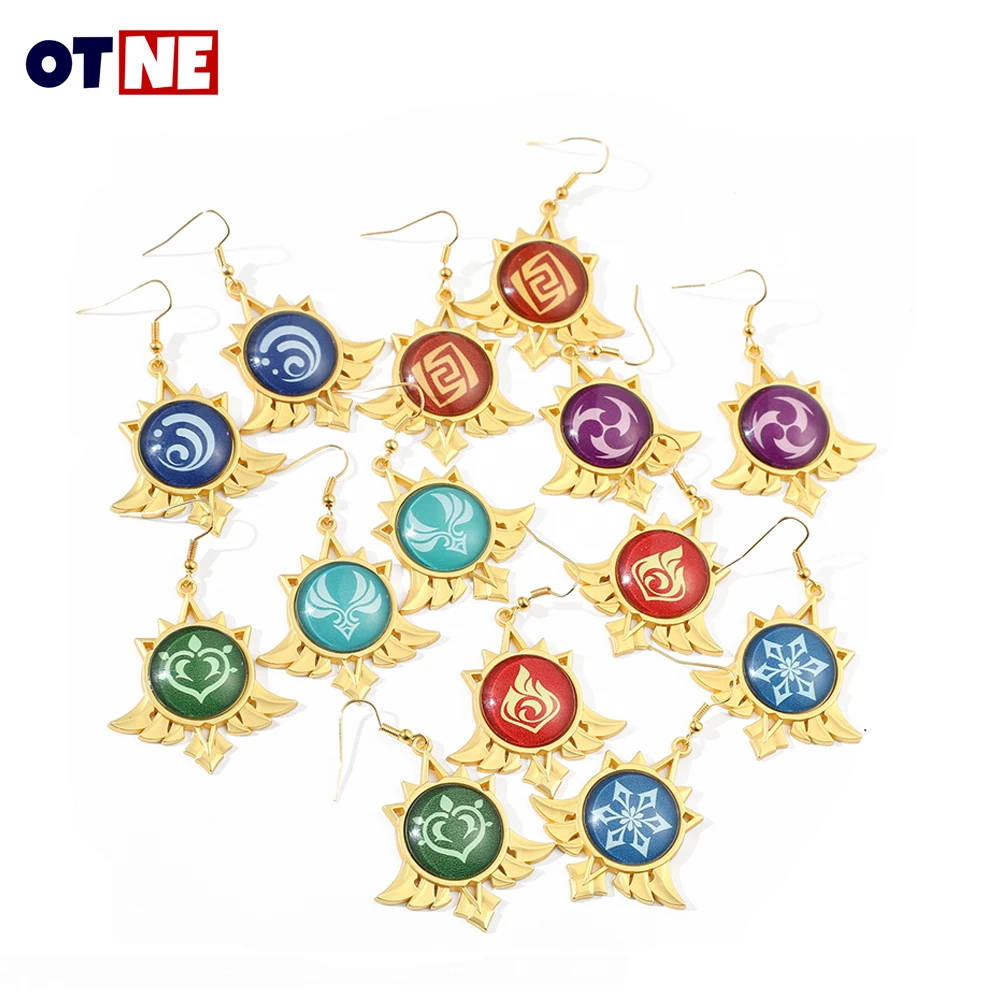 Genshin Impact Earrings 2022 Trend Jewelry for Women Girl Genshin Badge Element Vision God's Eye Mondstadt Role Fans Gift
Genshin Impact Earrings 2022 Trend Jewelry for Women Girl Genshin Badge Element Vision God's Eye Mondstadt Role Fans Gift