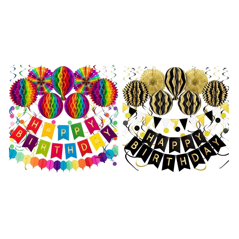 K92A Colorful Birthday Party Decorations Rainbow Party Decorations Supplies Party Decorations Set for Kids Women Men
K92A Colorful Birthday Party Decorations Rainbow Party Decorations Supplies Party Decorations Set for Kids Women Men