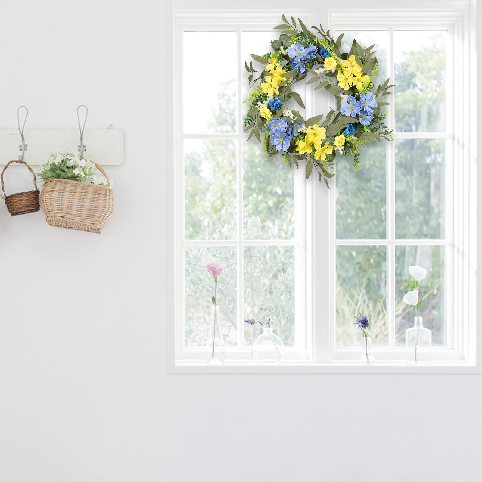 Cosmos Spring Wreath For Front Door Summer Wreath Artificial Flowers Wicker Garland Front Door Decor For Wall Window Ornament
Cosmos Spring Wreath For Front Door Summer Wreath Artificial Flowers Wicker Garland Front Door Decor For Wall Window Ornament