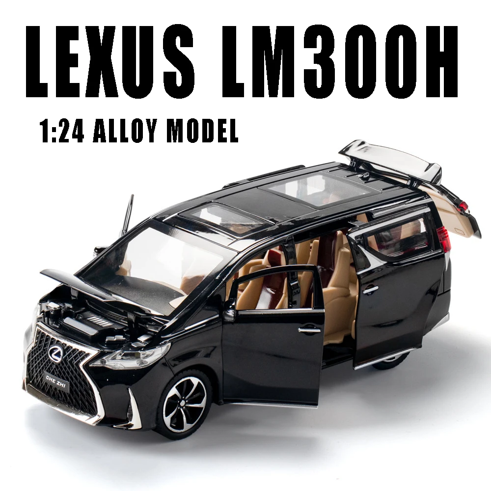 Литой под давлением автомобиль 1:24, миниатюрный Автомобиль MPV, Lexus LM300h, металлический автомобиль для детей, коллекция, дисплей для мальчиков, ...
Литой под давлением автомобиль 1:24, миниатюрный Автомобиль MPV, Lexus LM300h, металлический автомобиль для детей, коллекция, дисплей для мальчиков, ...