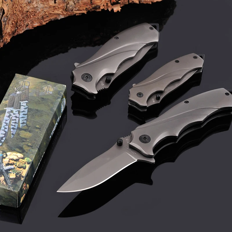 Titanium alloy Outdoor Camping Hunting Pocket Tactical Folding Knife Handle 5Cr13 Blade Survival Knives Knife Multi Edc Tools
Titanium alloy Outdoor Camping Hunting Pocket Tactical Folding Knife Handle 5Cr13 Blade Survival Knives Knife Multi Edc Tools