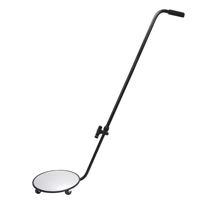 Under Vehicle Inspection Mirror - 12-Inch Diameter Security Mirror with Wheels and LED Light
Under Vehicle Inspection Mirror - 12-Inch Diameter Security Mirror with Wheels and LED Light