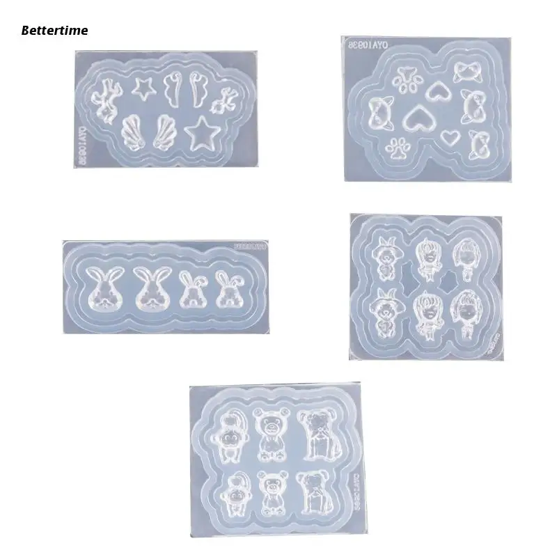 B36D 3D Nail Art Decorations UV Crystal Epoxy Resin Mold Nail Ornament Silicone Mould
B36D 3D Nail Art Decorations UV Crystal Epoxy Resin Mold Nail Ornament Silicone Mould